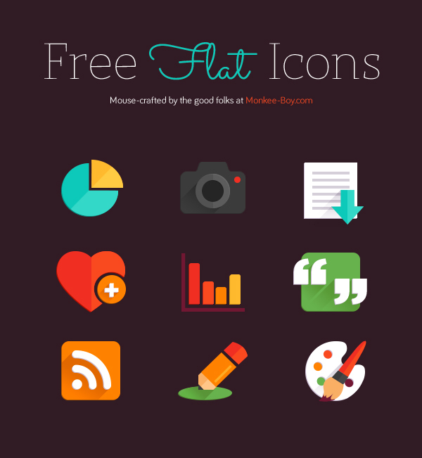 Freebie Flat Icons